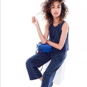 J Crew Polka Dot Jumpsuit